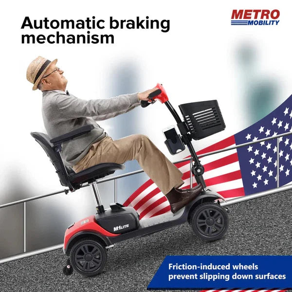 Metro Mobility M1 LITE 4-Wheel Portable Mobility Scooter Metro Mobility