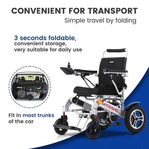 Metro Mobility ITRAVEL PLUS Power Wheelchair Metro Mobility