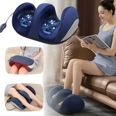 Intelligent Foot Massager with Heat, Dual Kneading & Air Compression for Foot and Leg Relaxation-Grands Mobility