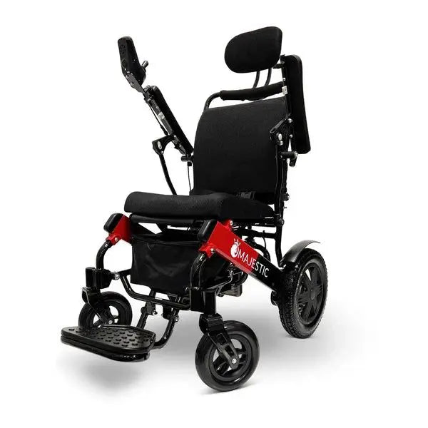 ComfyGO MAJESTIC IQ-9000 Auto Recline Remote Controlled Electric Wheelchair ComfyGO