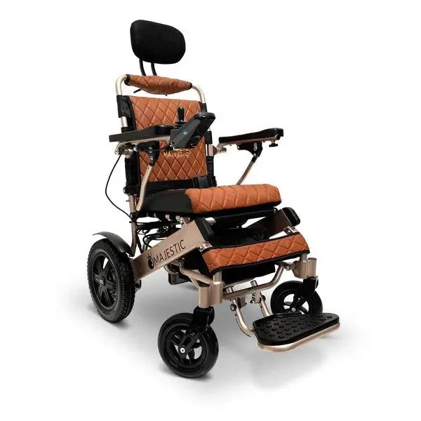 ComfyGO MAJESTIC IQ-9000 Auto Recline Remote Controlled Electric Wheelchair ComfyGO