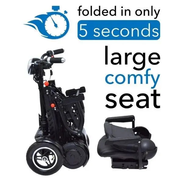 ComfyGo MS-3000 Folding Mobility Scooter ComfyGO