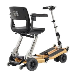 FreeRider USA Luggie Golden Elite Folding Mobility Scooter-Grands Mobility