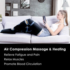 360° Leg Massager with Air Pressure Therapy for Enhanced Circulation and Muscle Relaxation