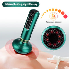 Electric Cupping Therapy Massager Set with Suction Control for Anti-Cellulite and Slimming Treatment