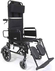 KARMAN KM-5000-TP Lightweight Reclining Transport Wheelchair Karman Health Care