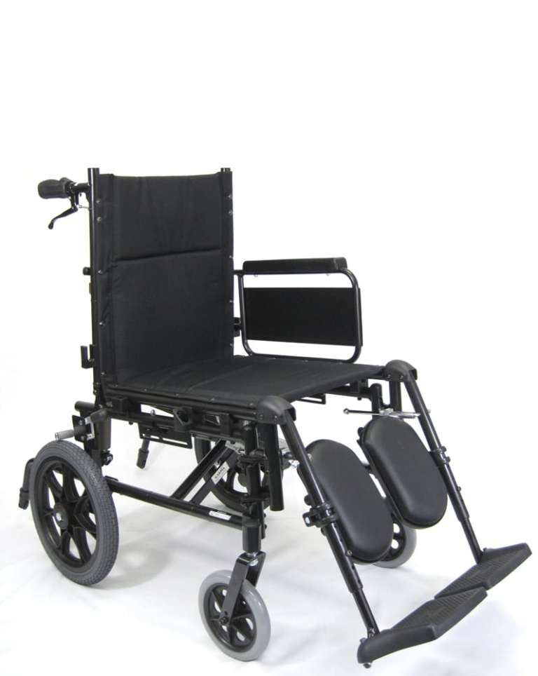 KARMAN KM-5000-TP Lightweight Reclining Transport Wheelchair Karman Health Care