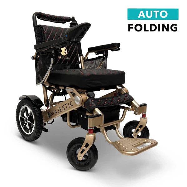 ComfyGO MAJESTIC IQ-7000 Auto Folding Remote Controlled Electric Wheelchair ComfyGO