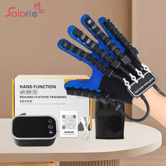 Left & Right Hand Finger Rehabilitation Exerciser Robot Gloves Stroke Hemiplegia Cerebral Infarction Training Equipment Therapy