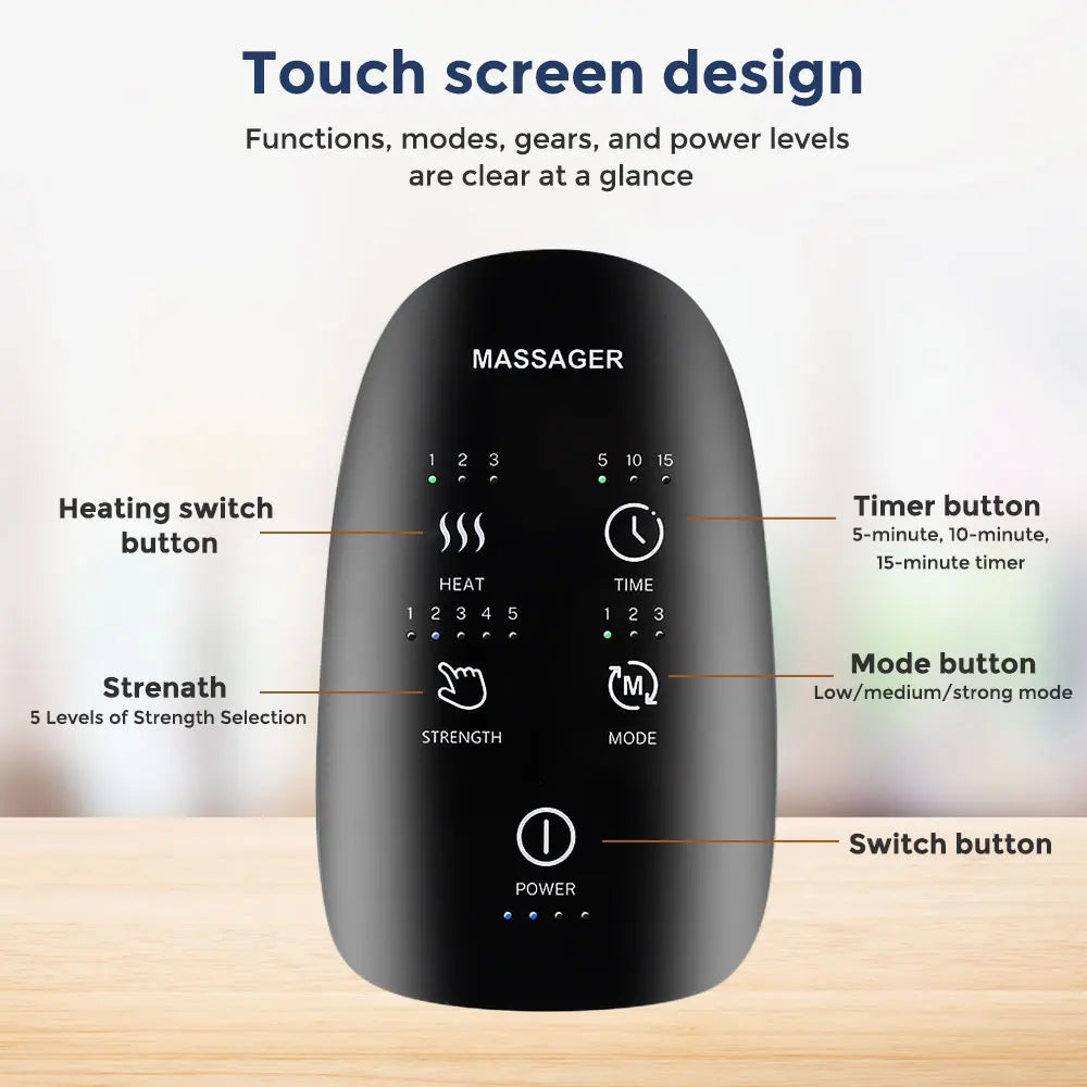 Recharge Your Hands: Wireless Electric Air Compression Massager for Arthritis Relief and Muscle Relaxation