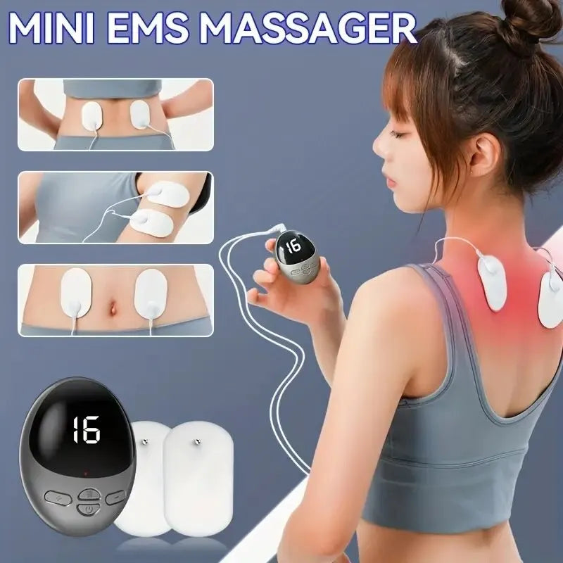 Ultimate 16-Level Electric Neck and Body Massager with Muscle Stimulator