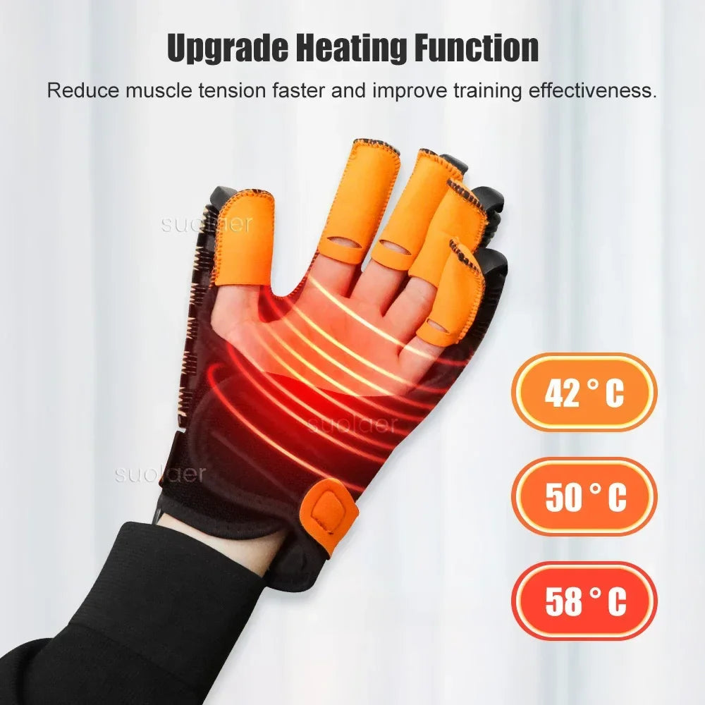 Smart Heated Rehabilitation Gloves for Stroke Recovery and Hand Function Training