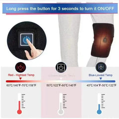 Adjustable Temperature Electric Knee Warmer and Massage Tool for Ultimate Comfort