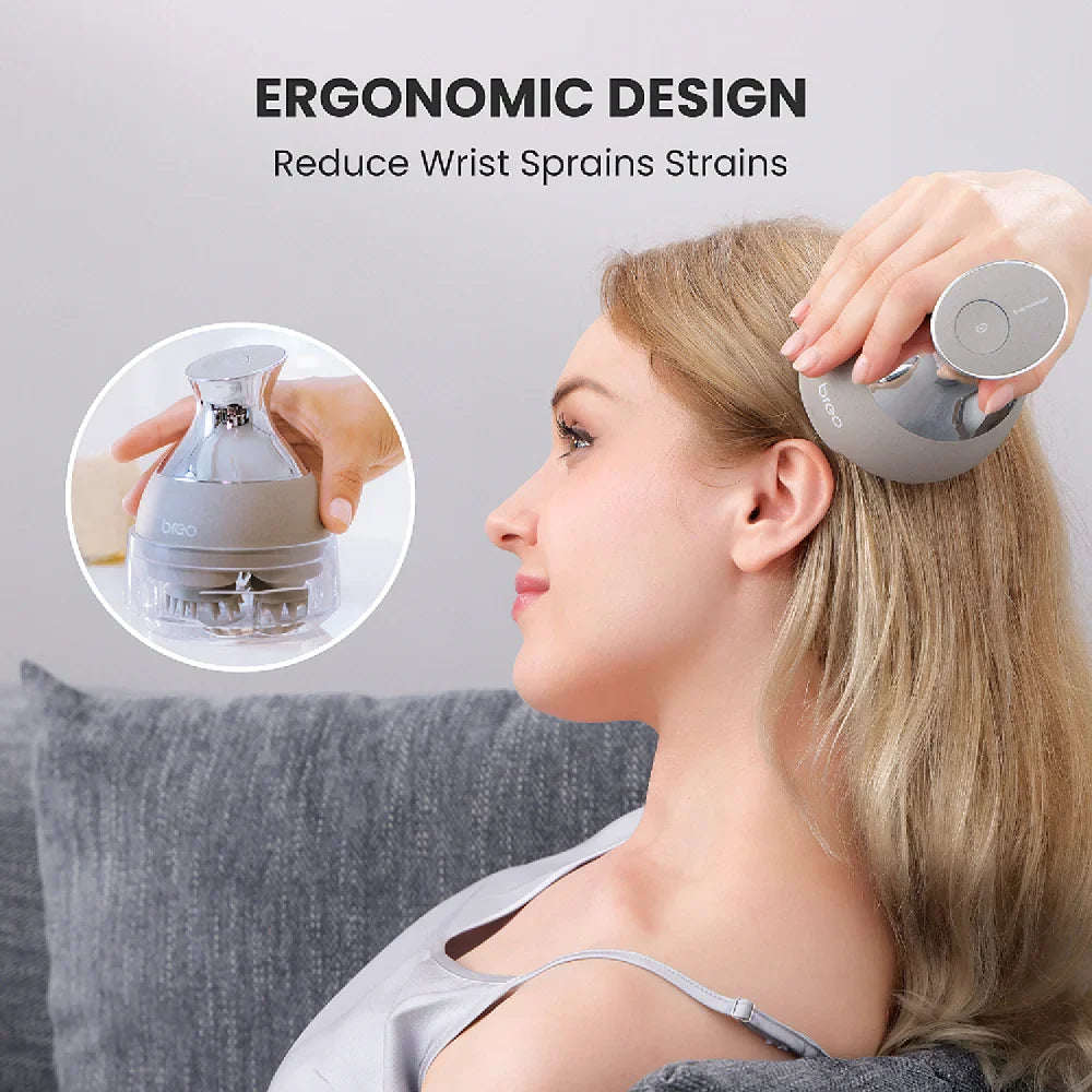 Breo Scalp 2 Wireless Electric Head Massager for Ultimate Relaxation