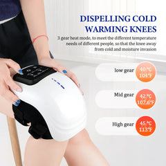 Smart Multi-Functional Massage Device for Knees, Elbows, and Shoulders with Air Pressure and Vibration Technology