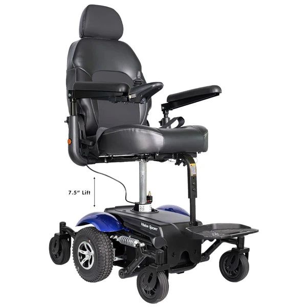 Merits Health Vision Sport Full-Sized Power Wheelchair with Lift Merits Health