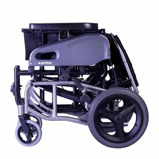 KARMAN VIP2-TR Tilt in Space Reclining Transport Wheelchair Karman Health Care