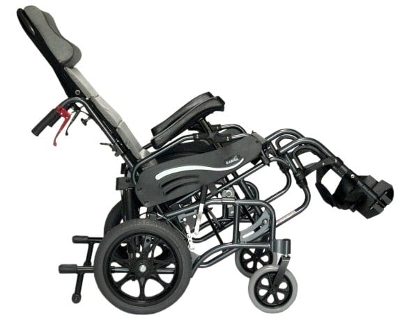 KARMAN VIP515TP Tilt in Space Reclining Transport Wheelchair Karman Health Care