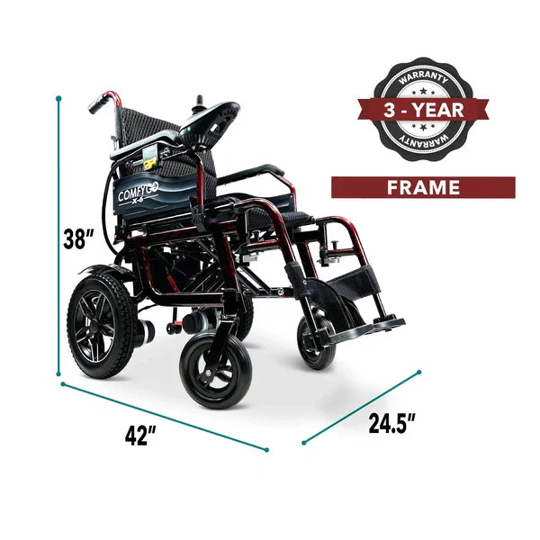 ComfyGO X-6 ComfyGO Lightweight Electric Wheelchair ComfyGO