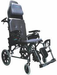 KARMAN MVP502TP Lightweight Ergonomic Reclining Transport Wheelchair Karman Health Care