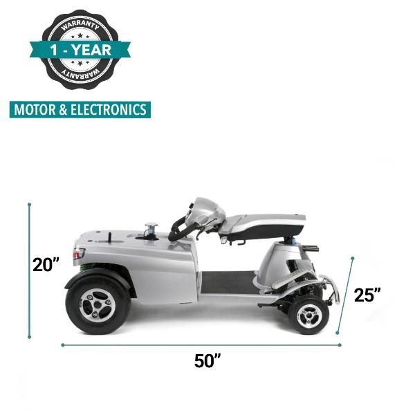 Quingo Vitess 2 Portable Heavy Duty Mobility Scooter Quingo